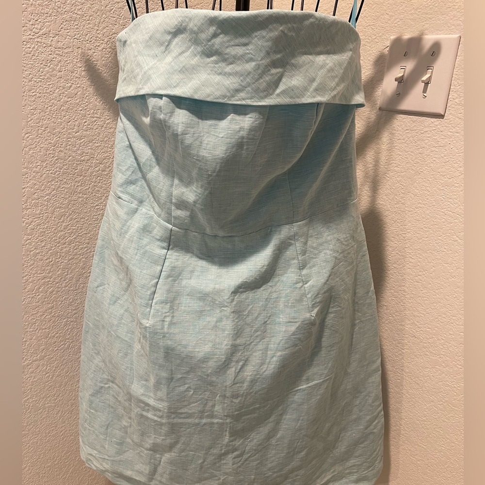 Strapless Mini Dress